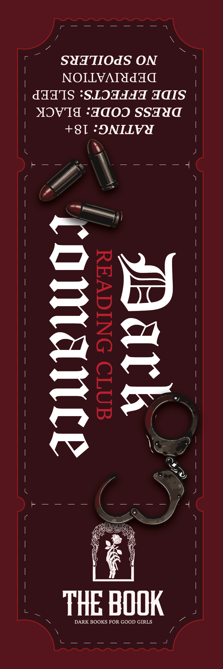 Dark Romance Reading Club книгоразделител
